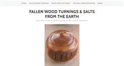 Desktop Screenshot of fallenwoodturnings.com